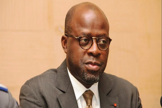 ALAIN-RICHARD  DONWAHI, Ministre des Eaux et Forêts de la République de Côte d'Ivoire.