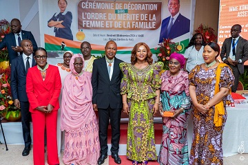 Côte d'Ivoire / Promotion des droits de la femme : 40 Personnes décorées dans l'ordre du Mérite de la Femme et de la Famille