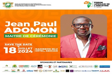 Côte d'Ivoire / Le présentateur télé JeanPaul Adomon : Une étoile africaine du micro 