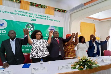 Côte d’Ivoire / Présidentielle 2025 : la Coalition de l’opposition « Démonstration des Ivoiriens Rassemblés », apporte son soutien au candidat du RHDP 