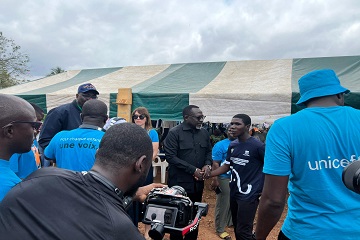 C?te dIvoire / Sport et Nutrition : la sant? et le bien-?tre au centre dun tournoi de football organis? pour les jeunes de Bouak? et soutenu par l'UNICEF