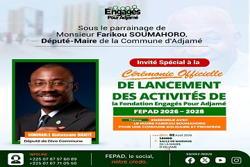 Fondation Engagés Pour Adjamé (FEPAD 2026-2028)